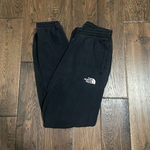 Men’s black north face sweatpants